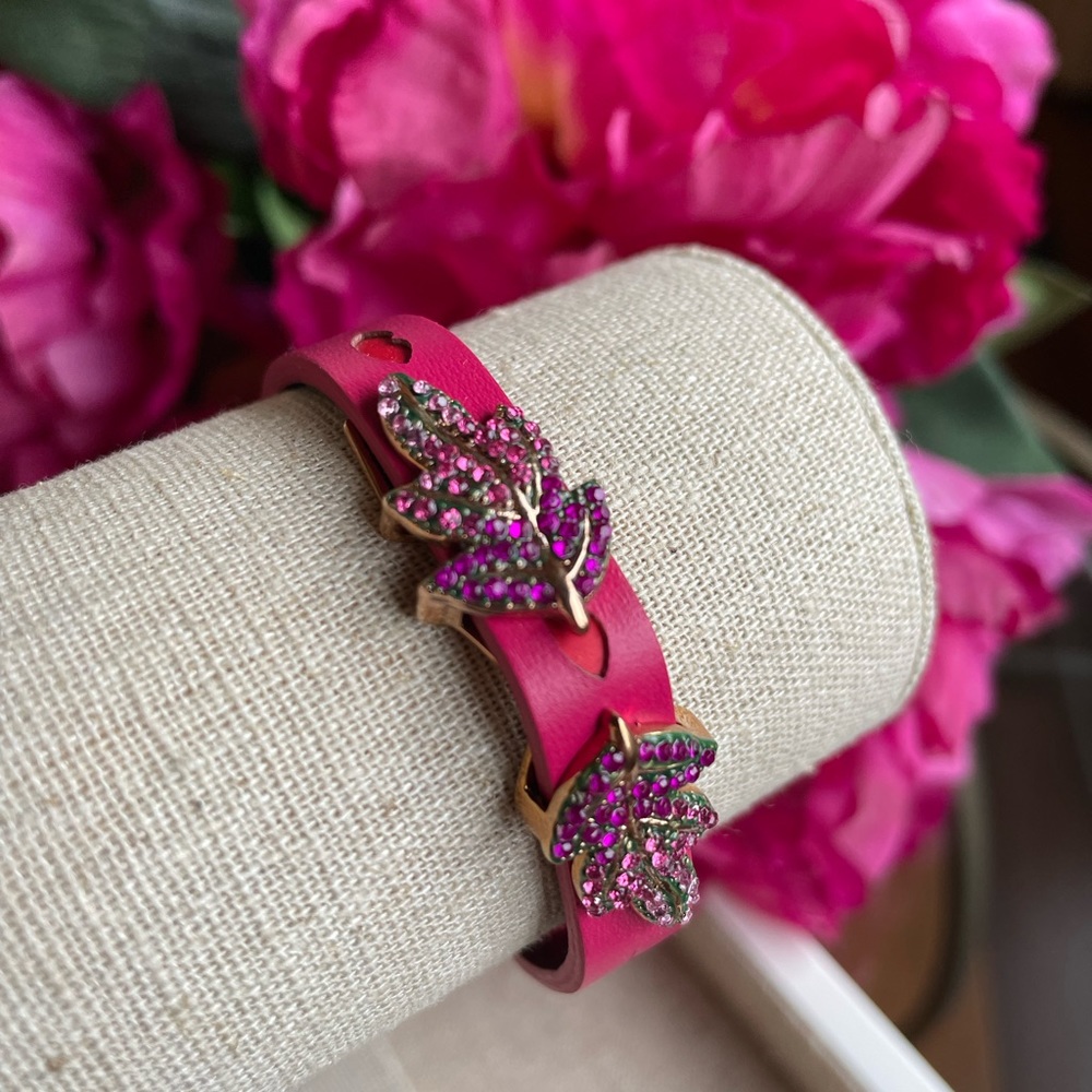 Keep Collective Stella & Dot Double Leather Band with Charm